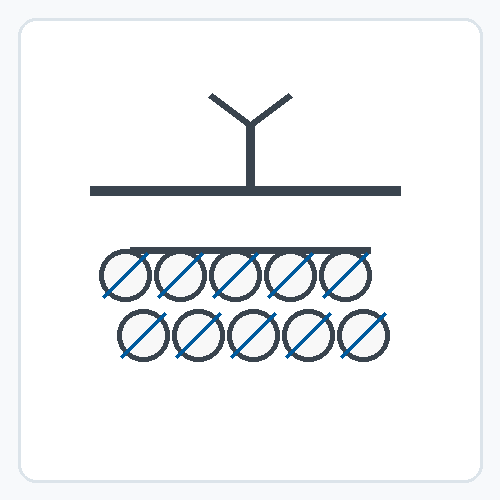 Representative illustration of Disc Harrows