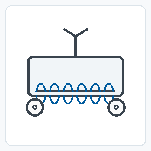 Representative illustration of Rotary Tillers / Rotavators